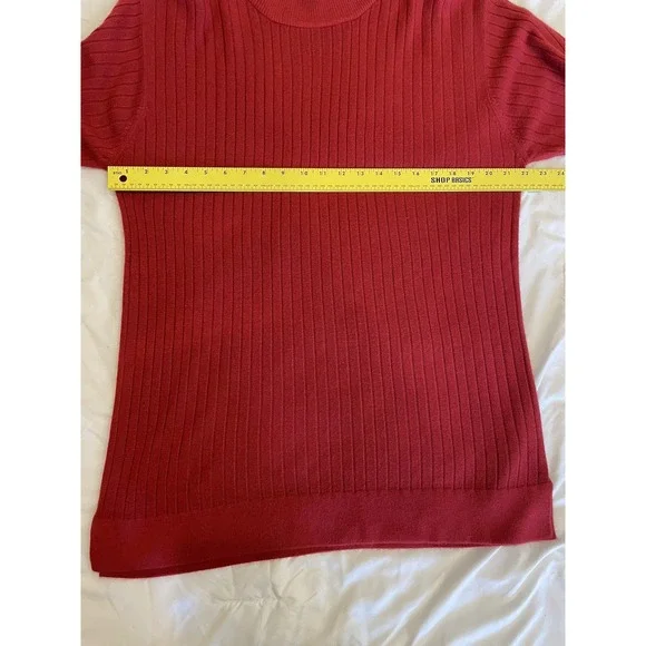 VTG Jason Maxwell‎ Sweater/Sweater dress with matching skirt red 80's 90's - Picture 8 of 10